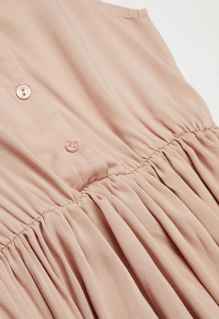 Superbalist - Front button sundress - pink