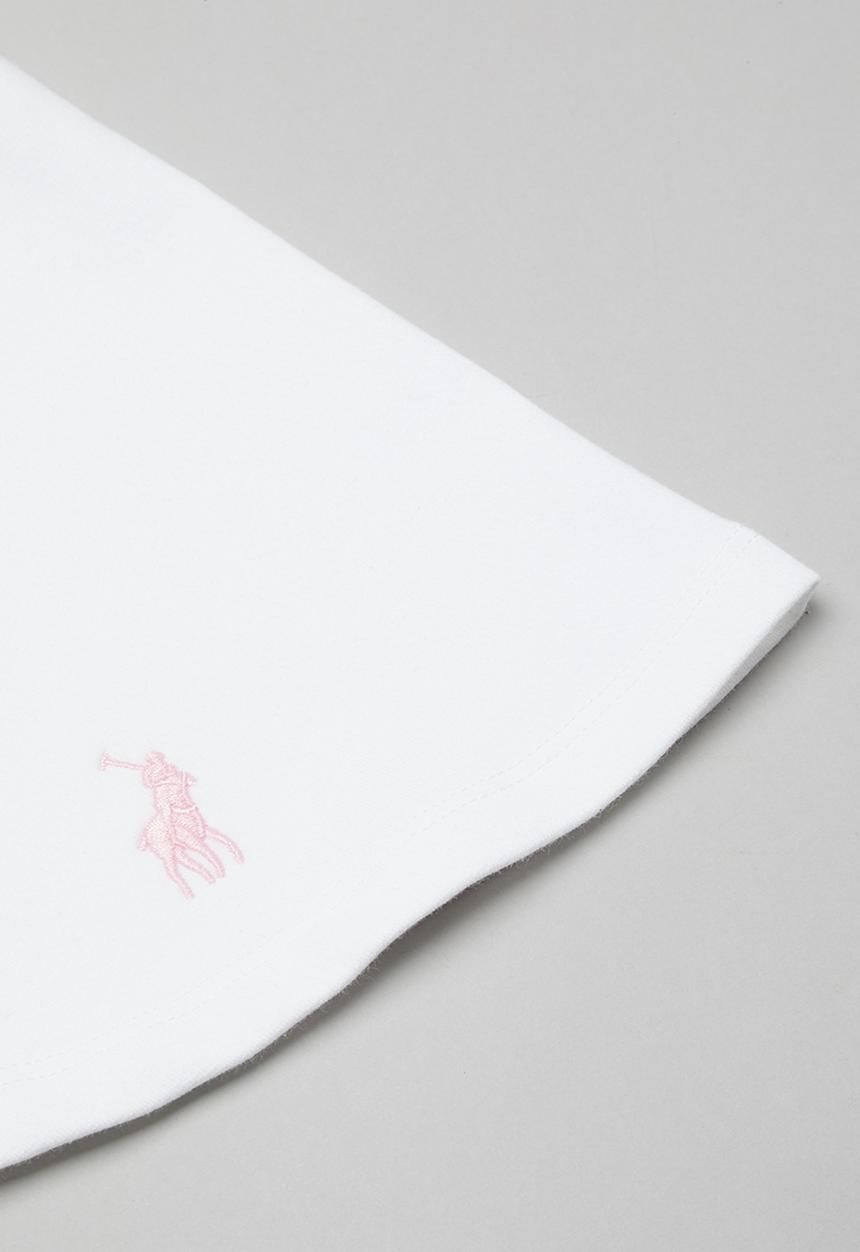 POLO - Girls julia skirt - white & pink 