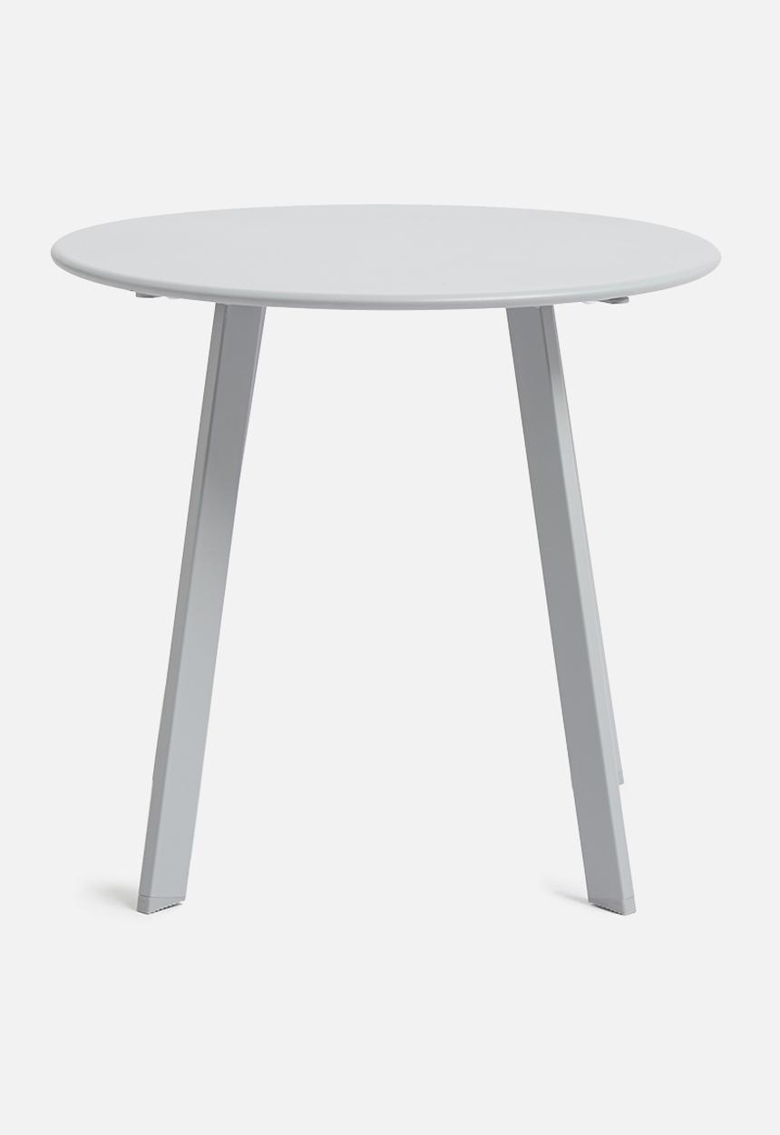 H&S - Round outdoor side table 50cm - grey