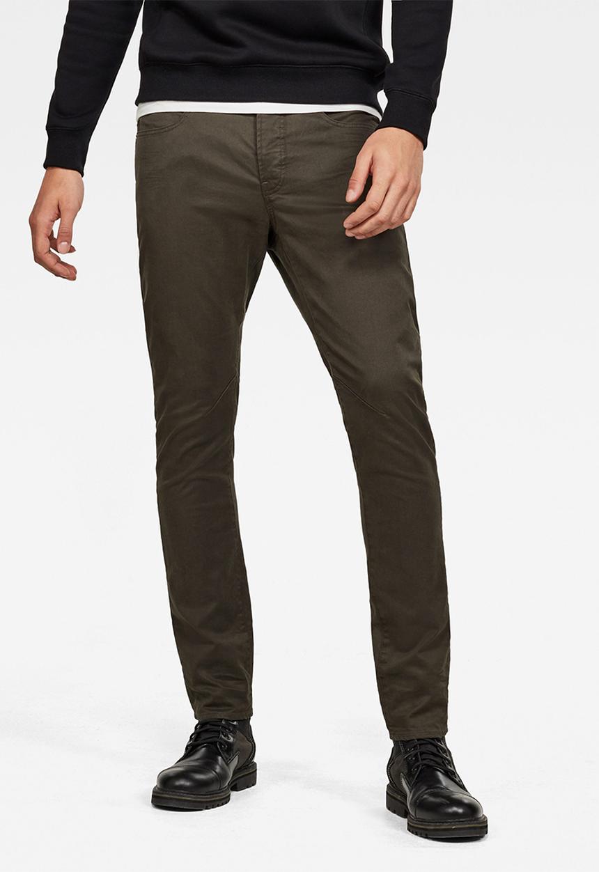 G-STAR - D-staq slim 5-pkt - dark grey 