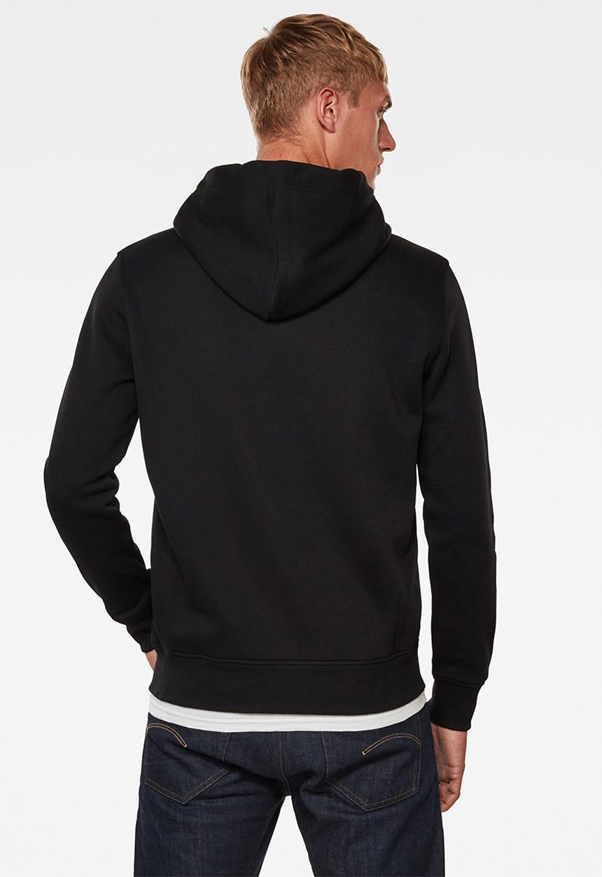 G-STAR - Round originals hdd sw long sleeve - black