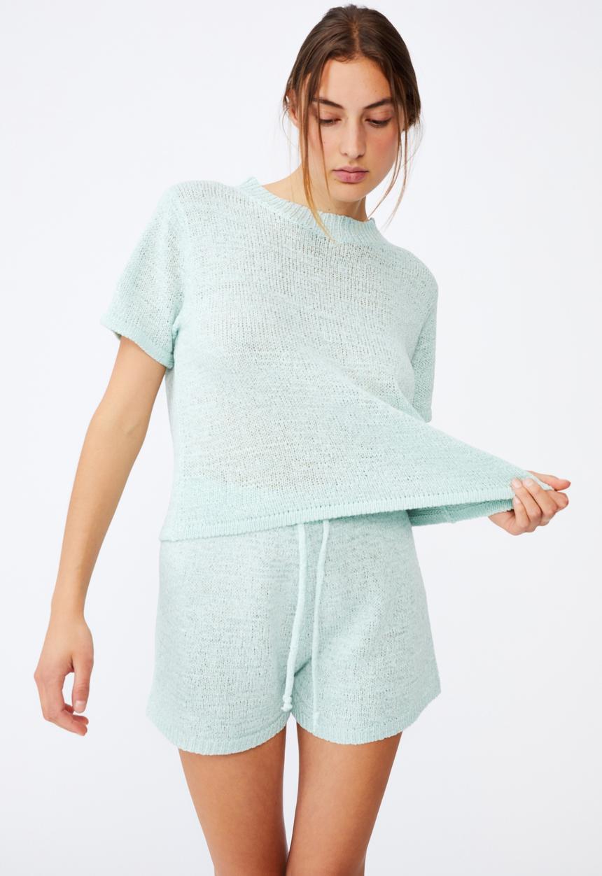 Cotton On - Summer lounge short -aqua splash