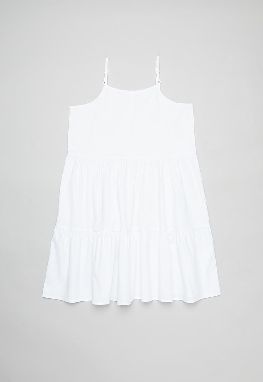 Superbalist - Tiered summer dress - white