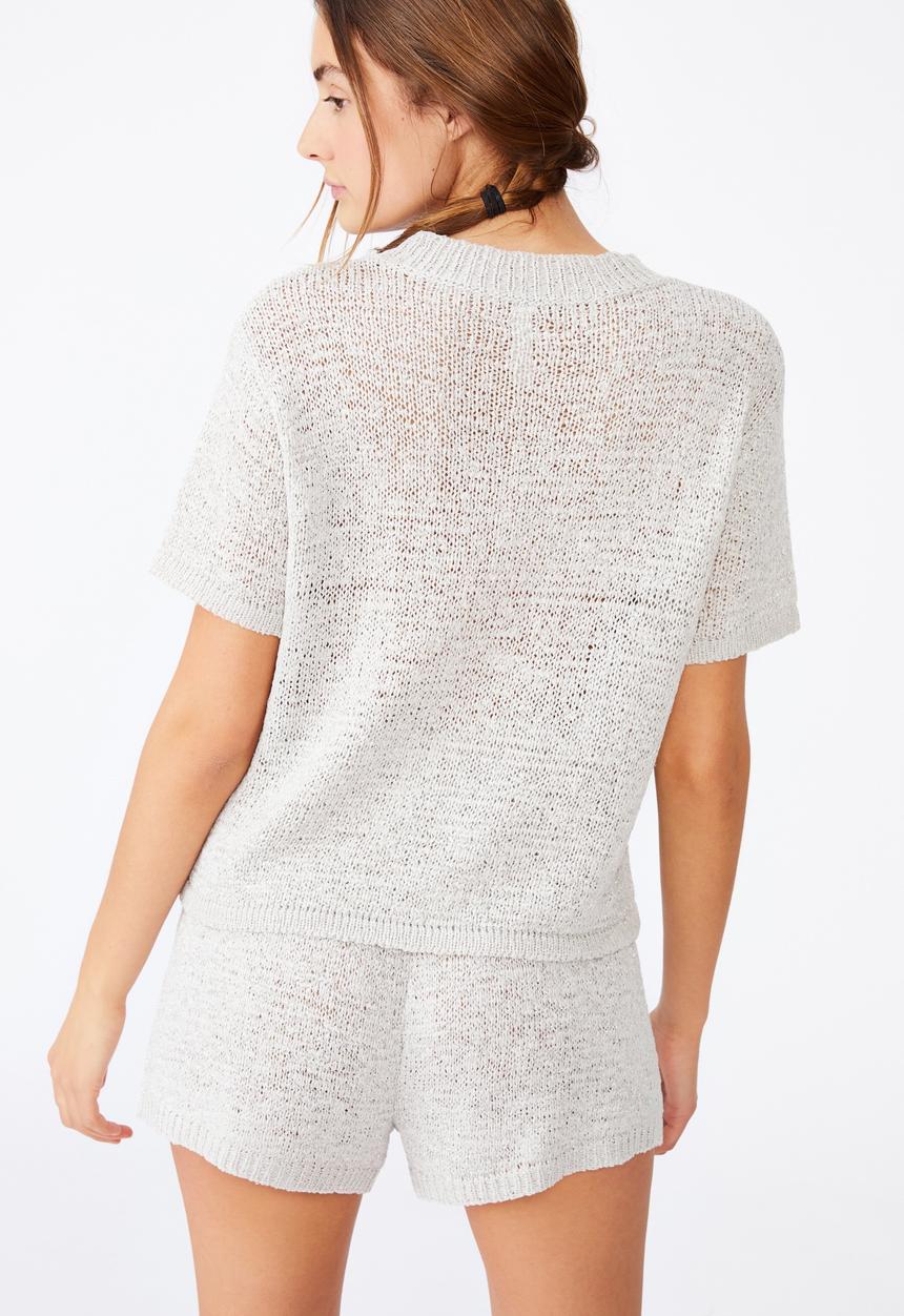 Cotton On - Summer lounge short - grey silver