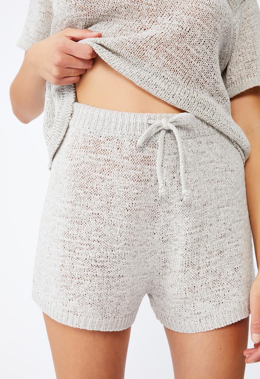 Cotton On - Summer lounge short - grey silver