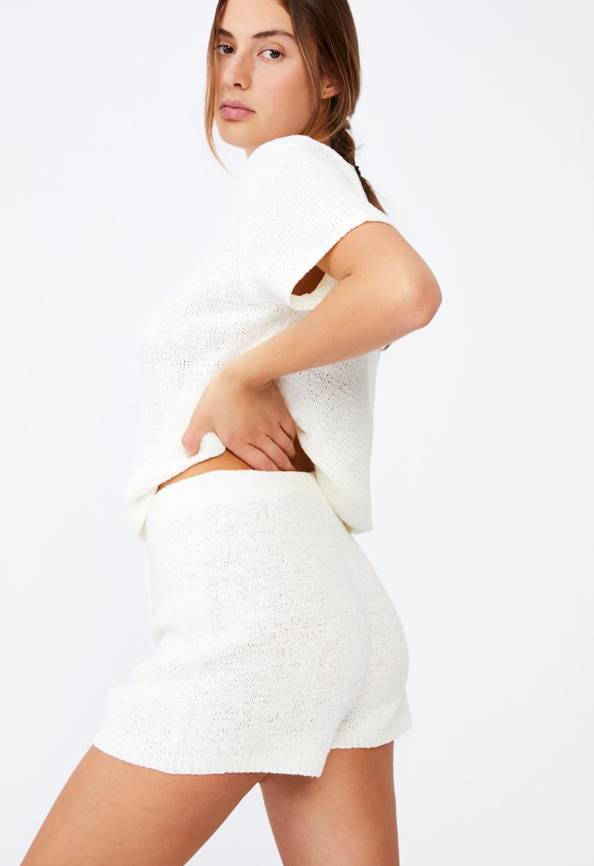 Cotton On - Summer lounge short - white