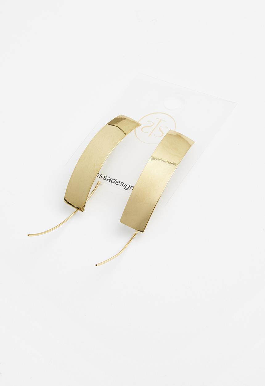 Tessa Design - Michaela earrings - gold