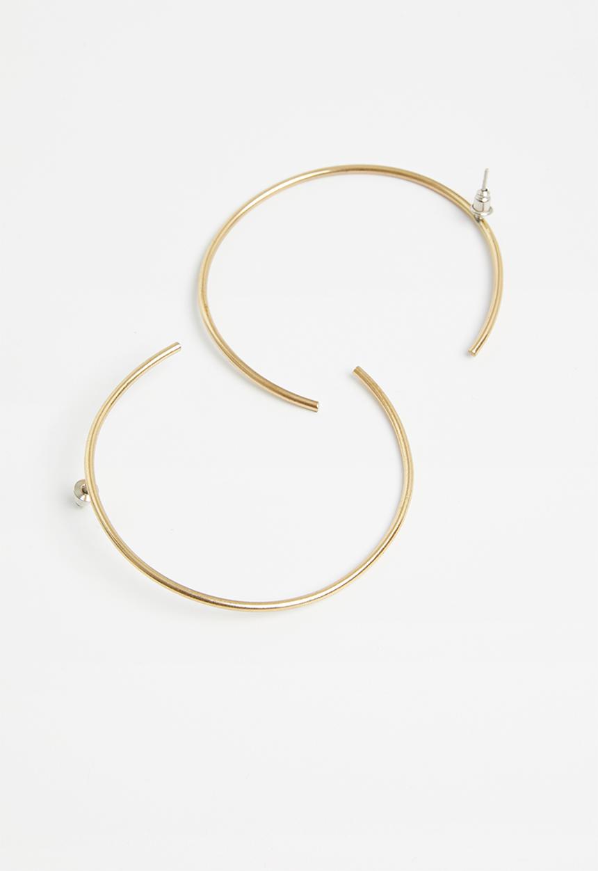 Tessa Design - Lianne hoop earrings - gold