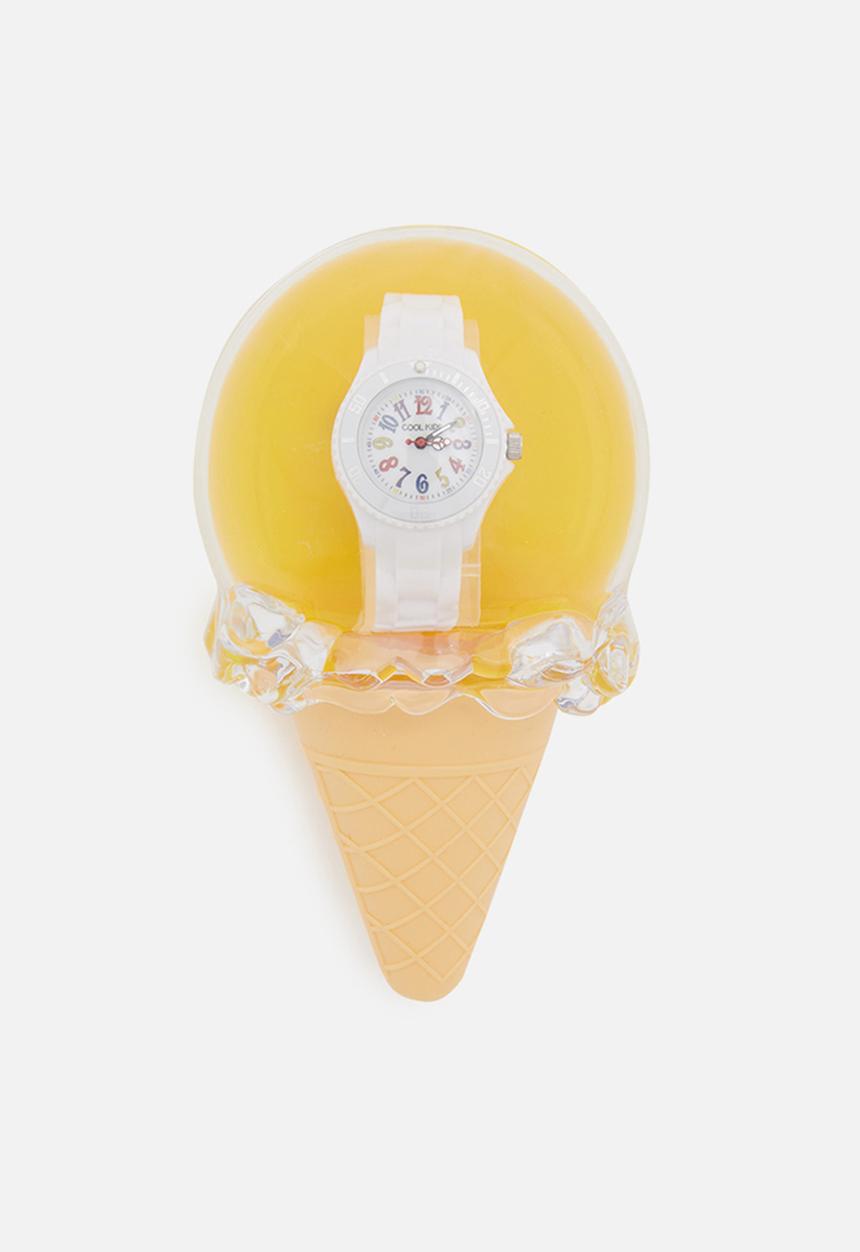 Cool Kids - Neon resin watch - white
