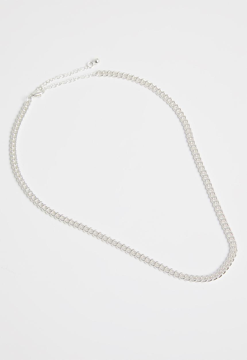Rubi - Treasures single chain necklace - silver 