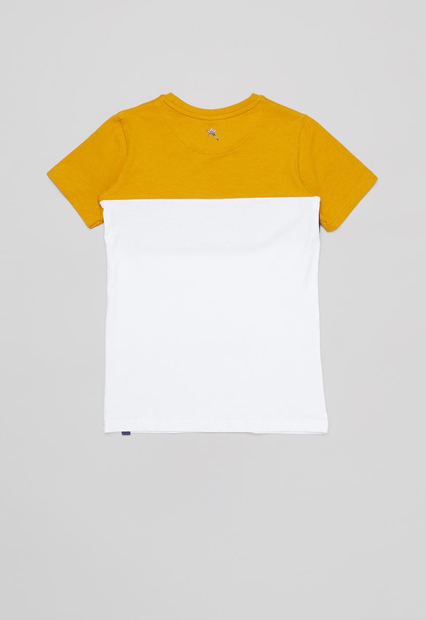 SOVIET - Crew neck colour block tee - multi 