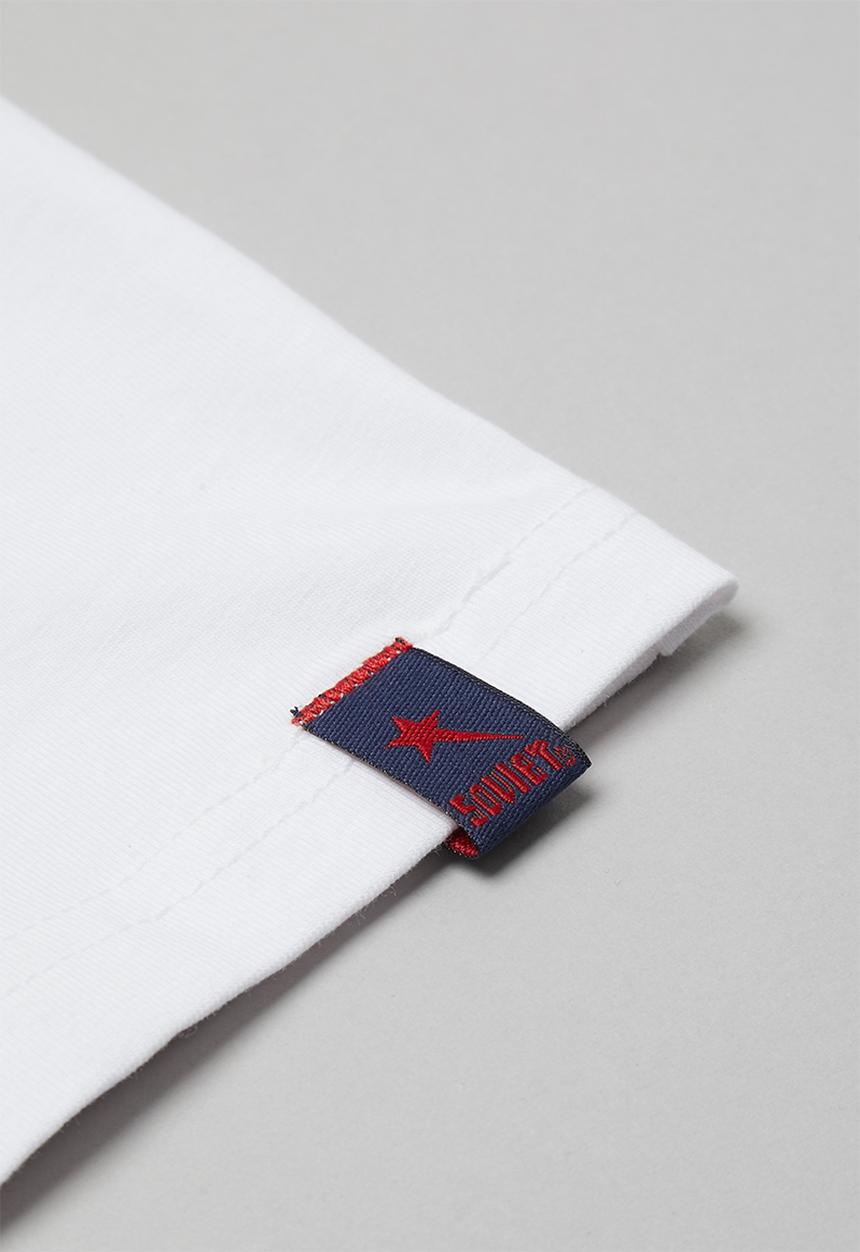 SOVIET - Crew neck colour block tee - multi 
