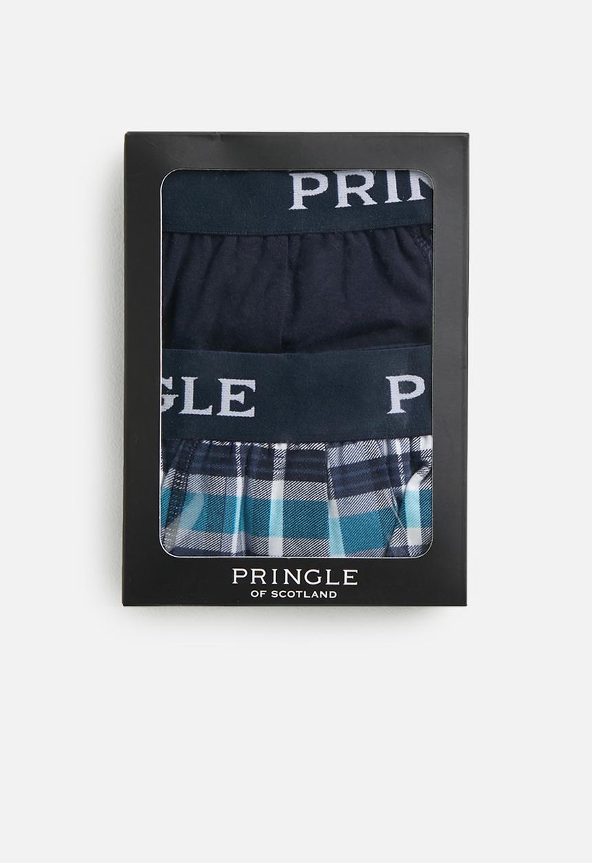 Pringle of Scotland - Milton 2 pack - navy