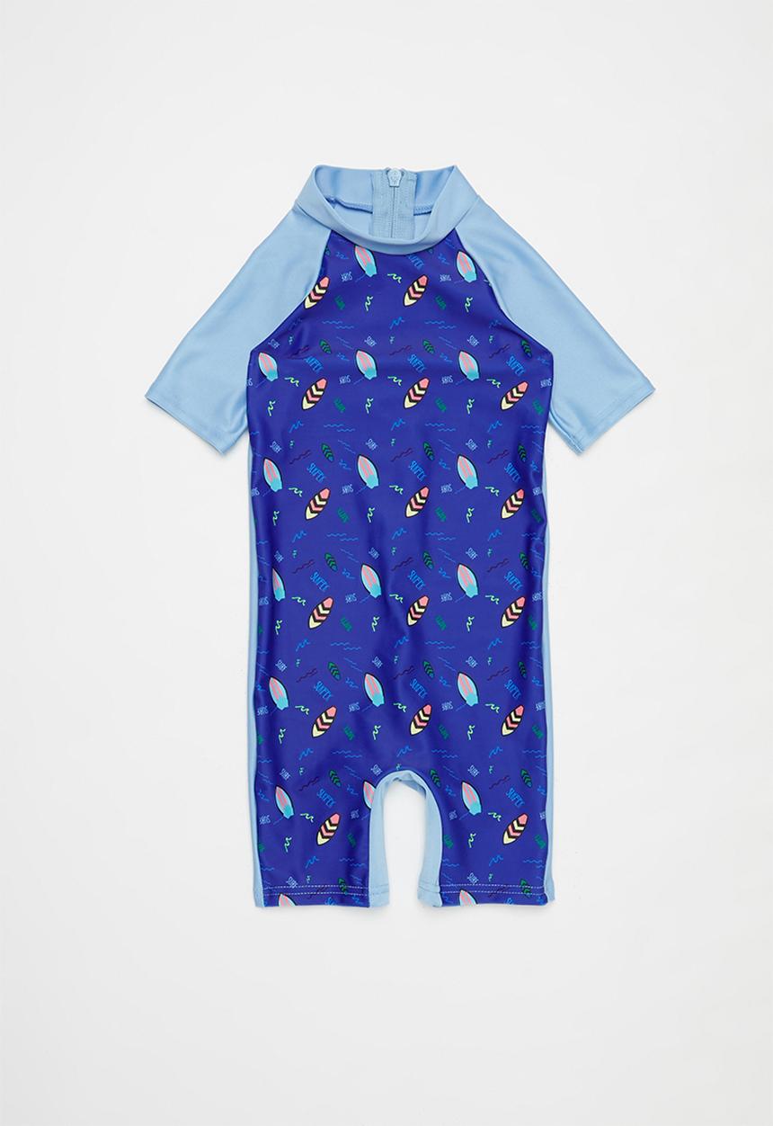 Pop Candy - Boys printed swimsuit - blue 