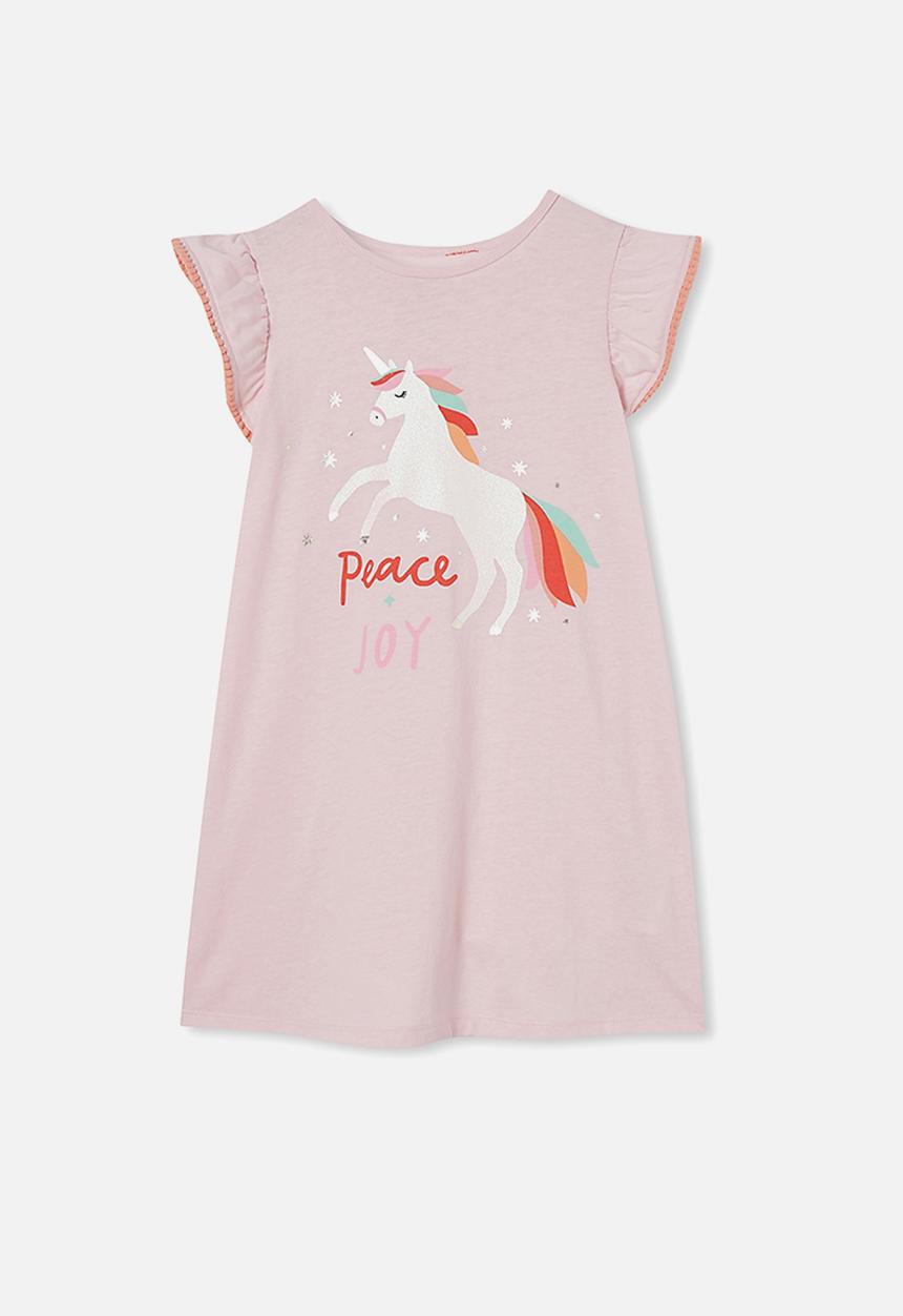 Cotton On - Katie flutter nightie - pink 
