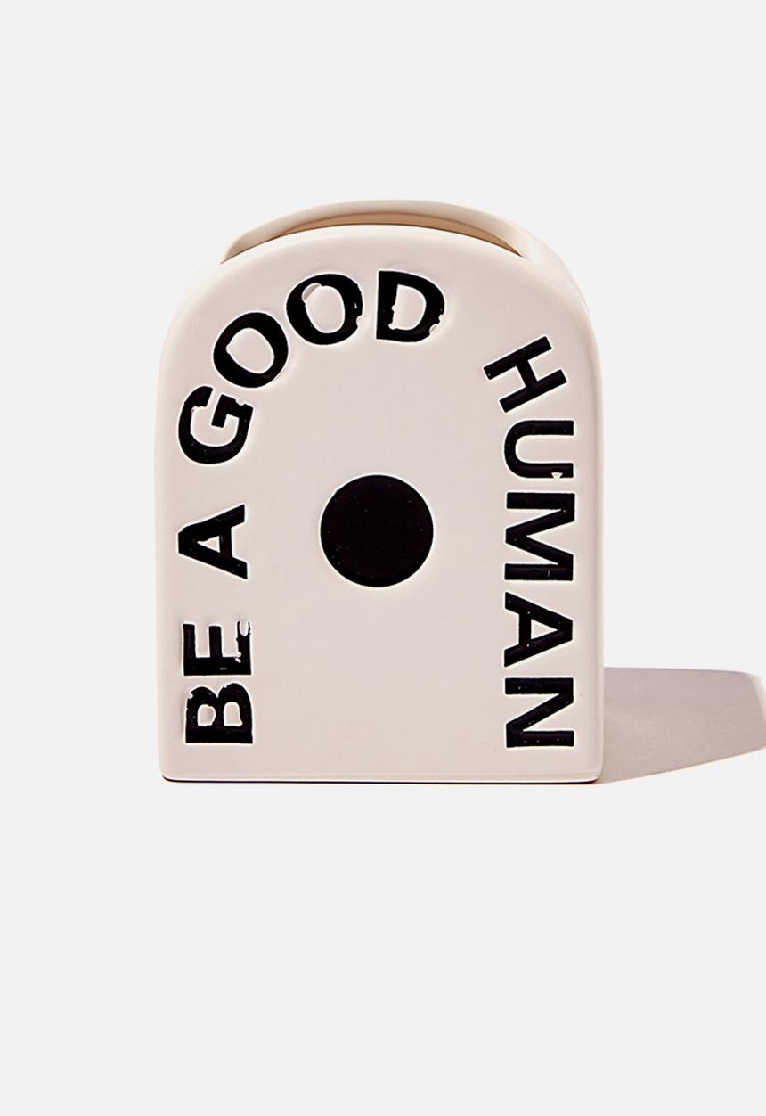 Typo - Pen holder - be a good human