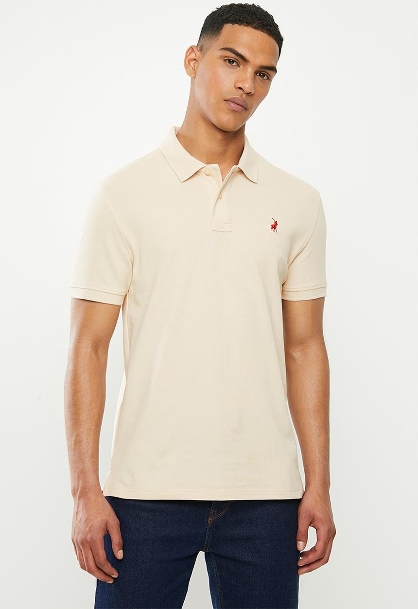 POLO - Carter custom fit ss pique golfer - stone