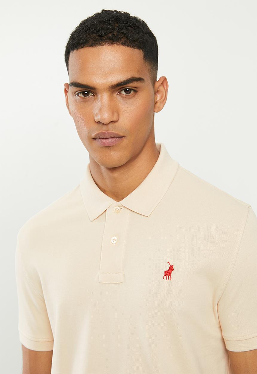 POLO - Carter custom fit ss pique golfer - stone