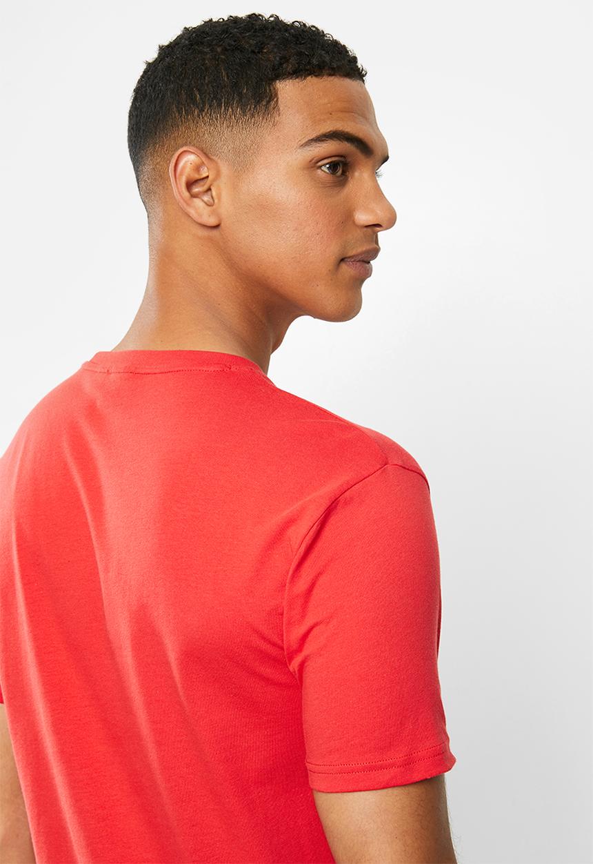 POLO - Julias big crest crew neck tee - red