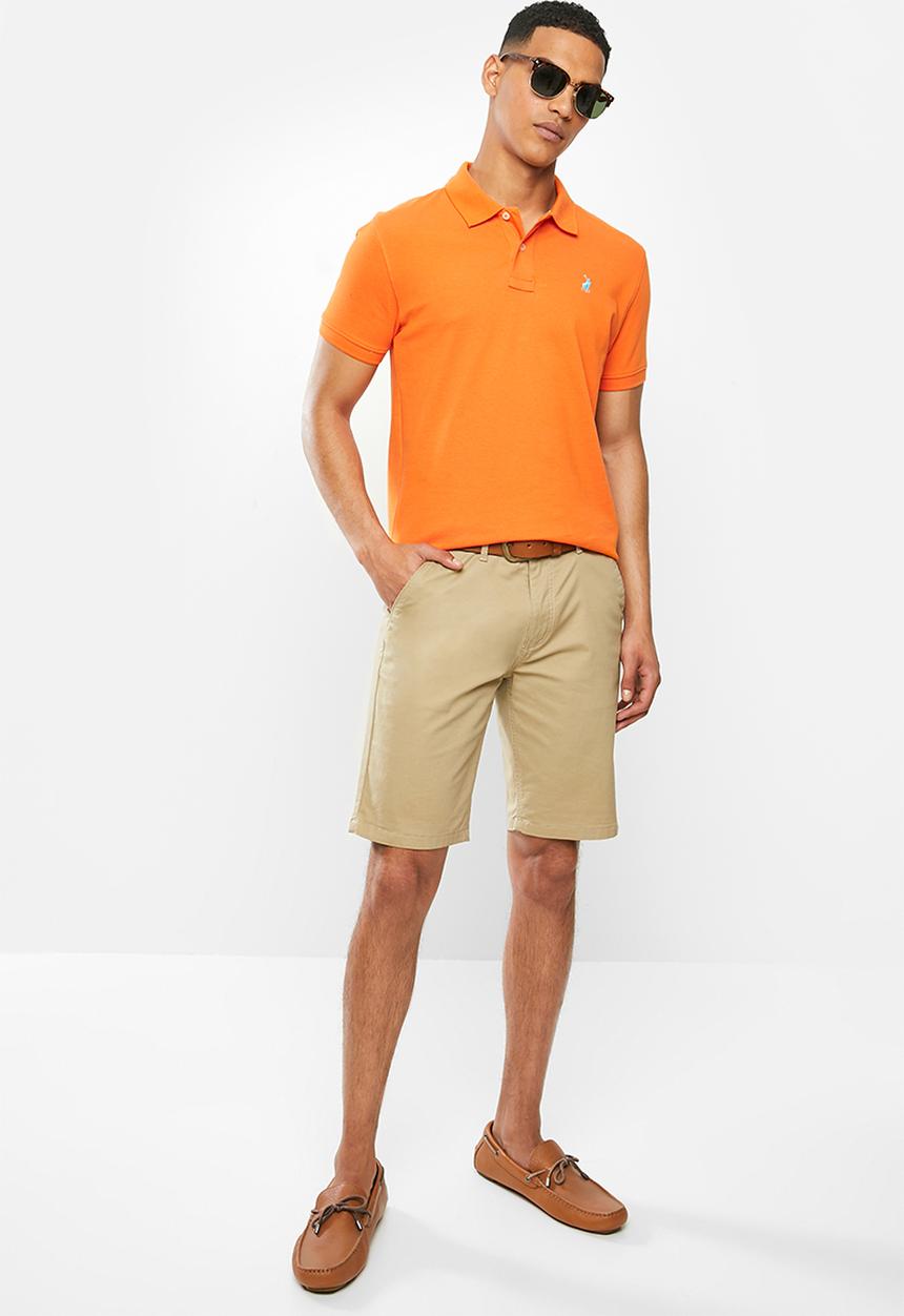 POLO - Carter custom fit ss pique golfer - orange