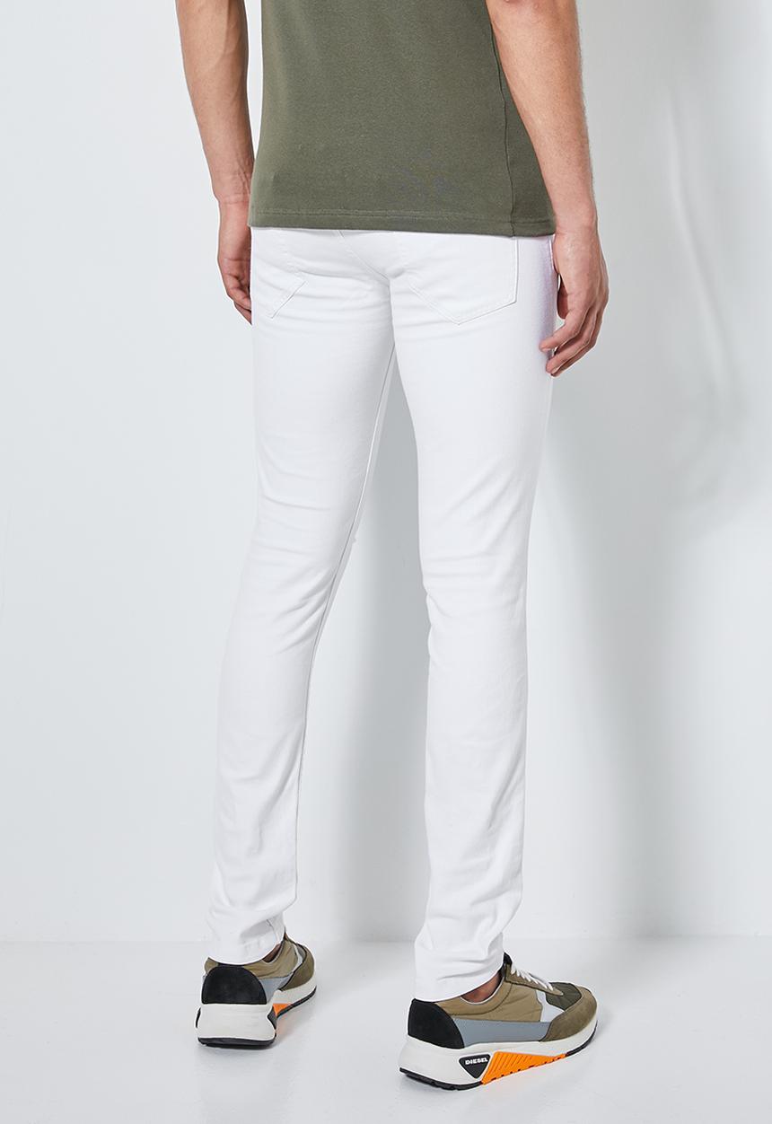 Superbalist - Seattle skinny knee slice jeans - white