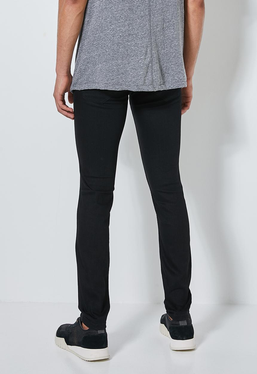 Superbalist - Seattle skinny knee slice jeans - black