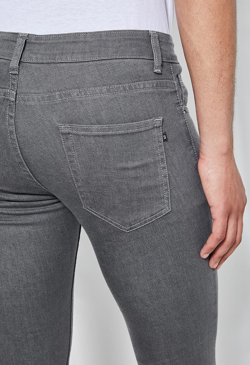 Superbalist - Seattle skinny knee slice jeans - grey