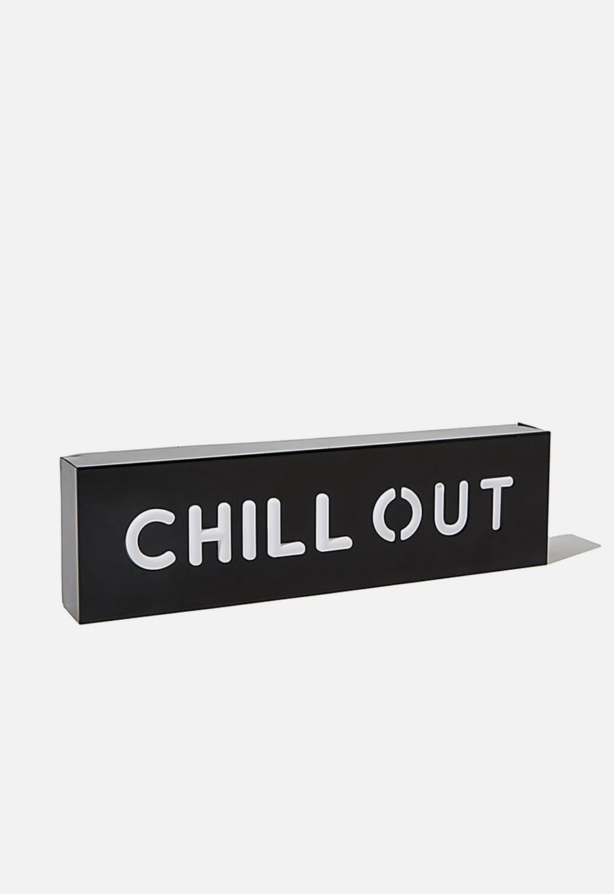 Typo - Metal block light - black