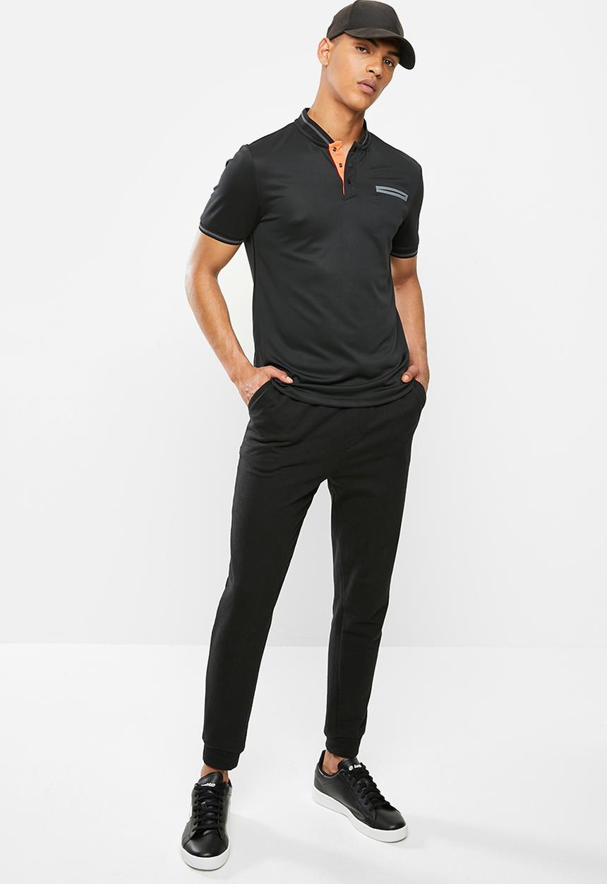 lotto - Wren v polo - black