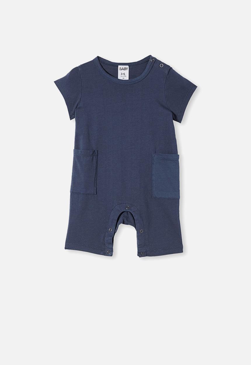 Cotton On - Beau playsuit - navy blazer wash