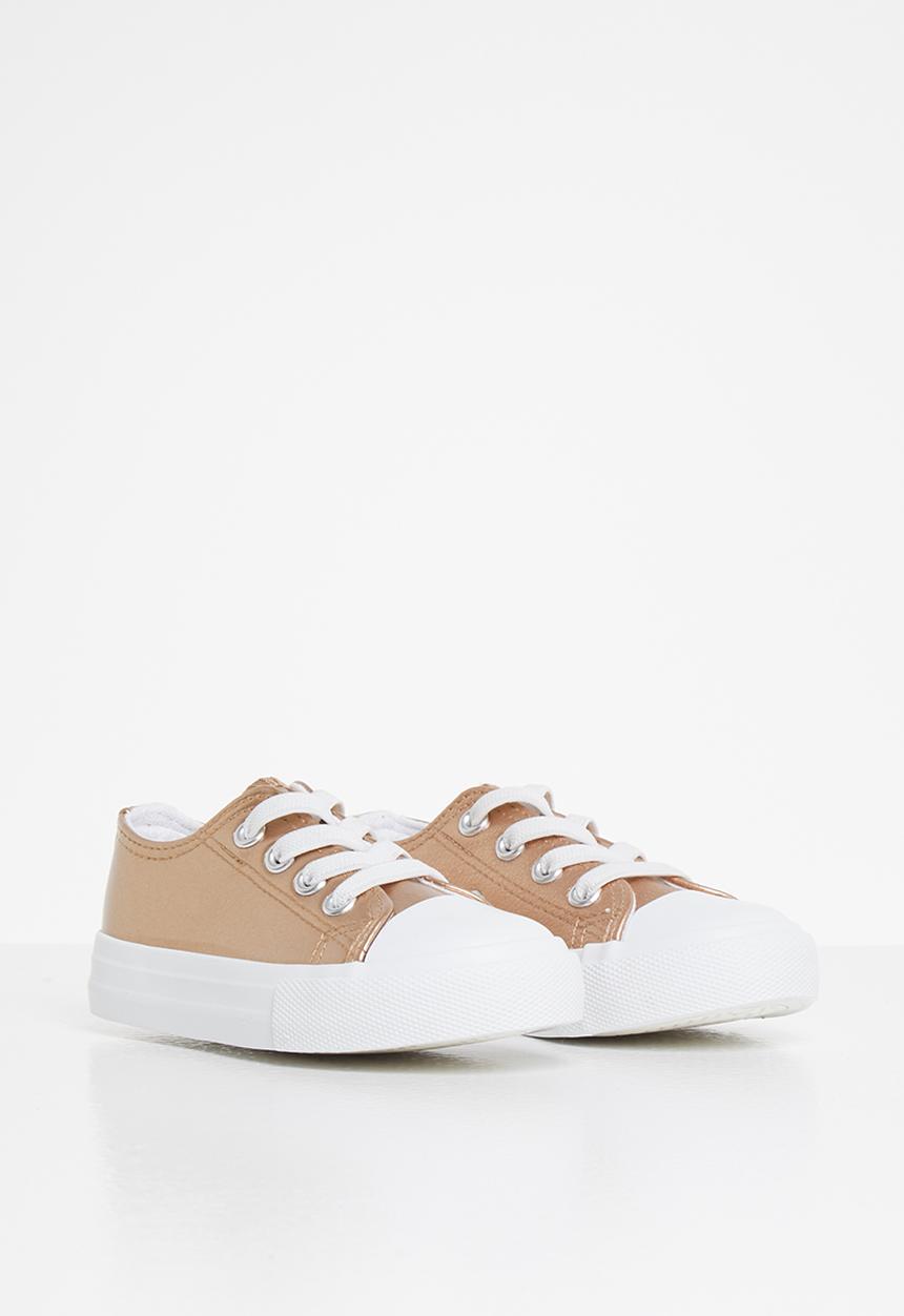 Cotton On - Classic trainer lace up - rose gold