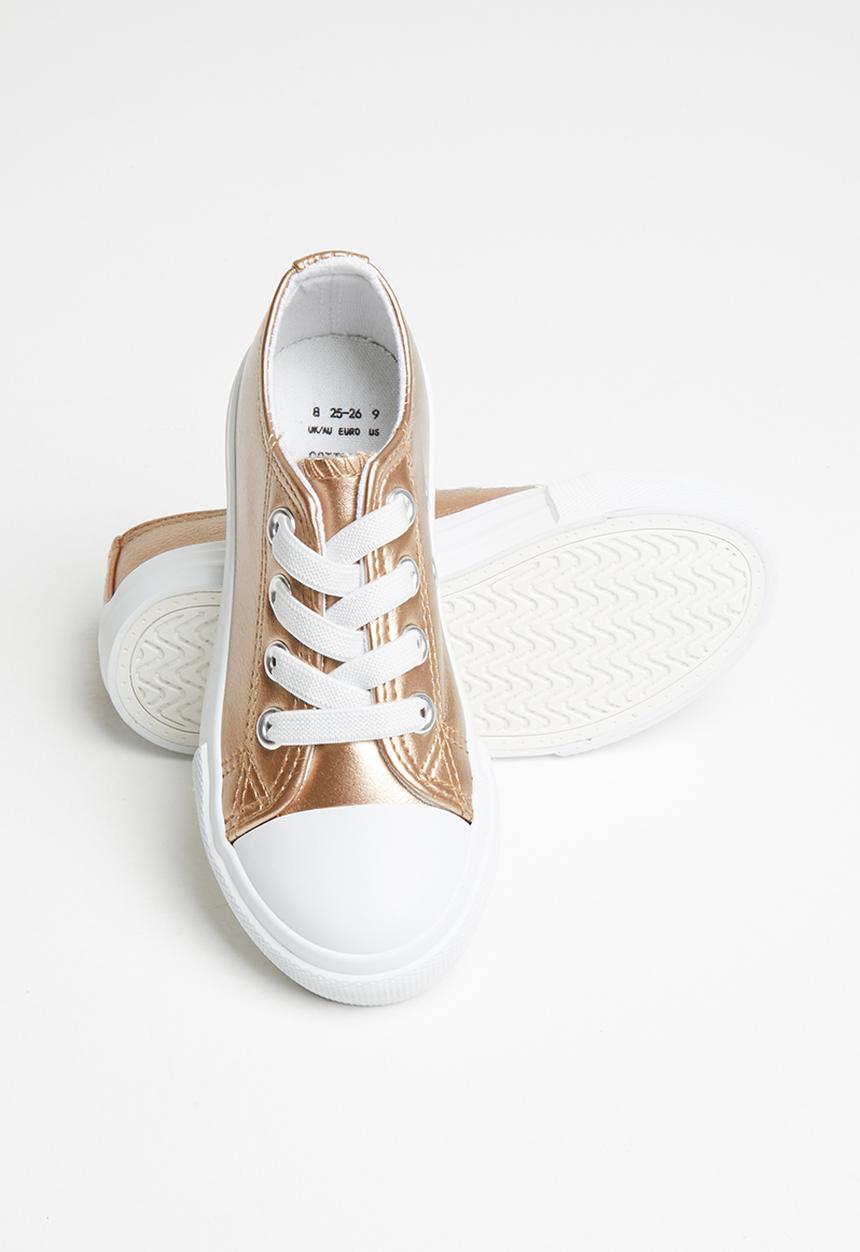 Cotton On - Classic trainer lace up - rose gold