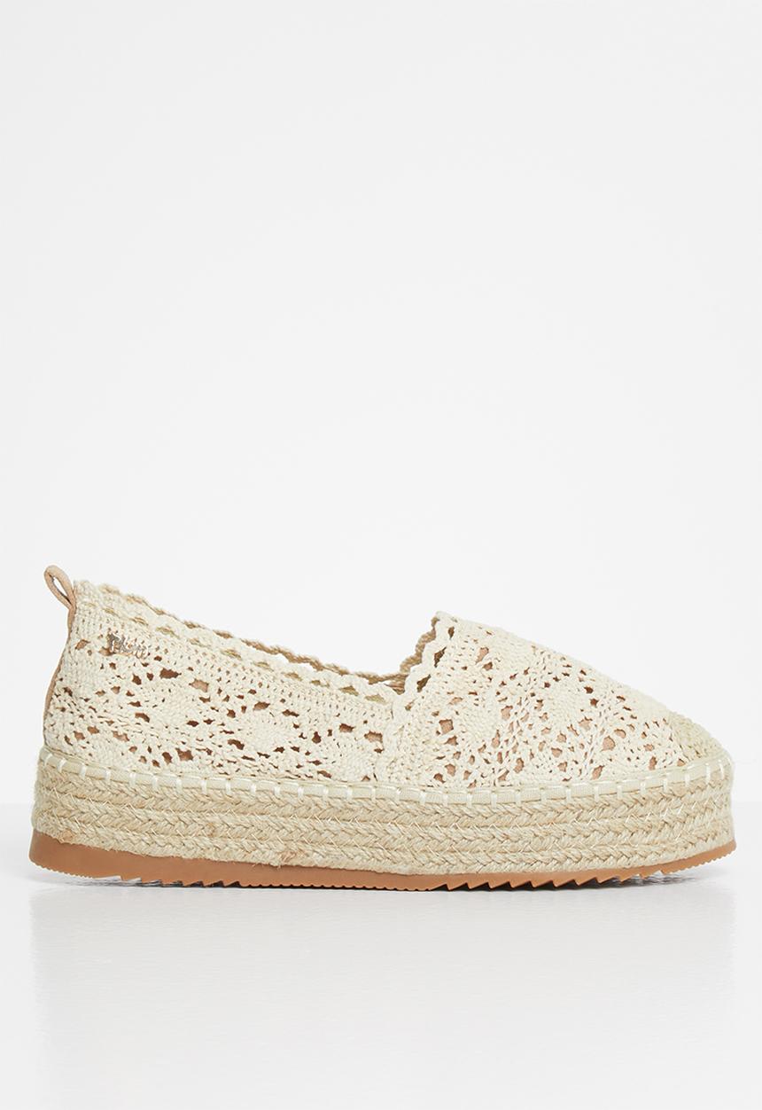 Plum - Kadenza espadrille - beige