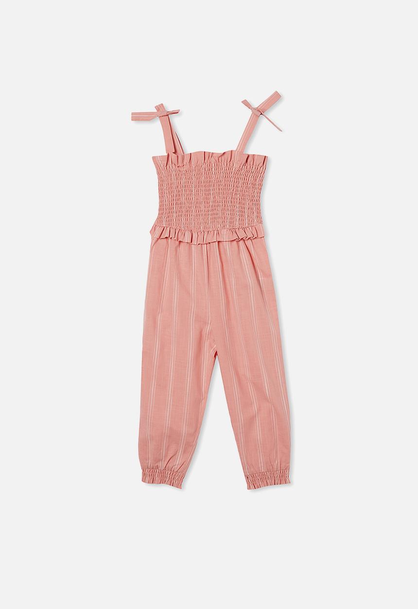 Cotton On - Imogen shirred jumpsuit - pink