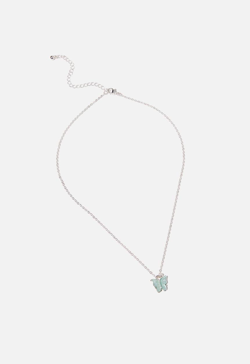 Rubi - Treasures short pendant necklace - silver