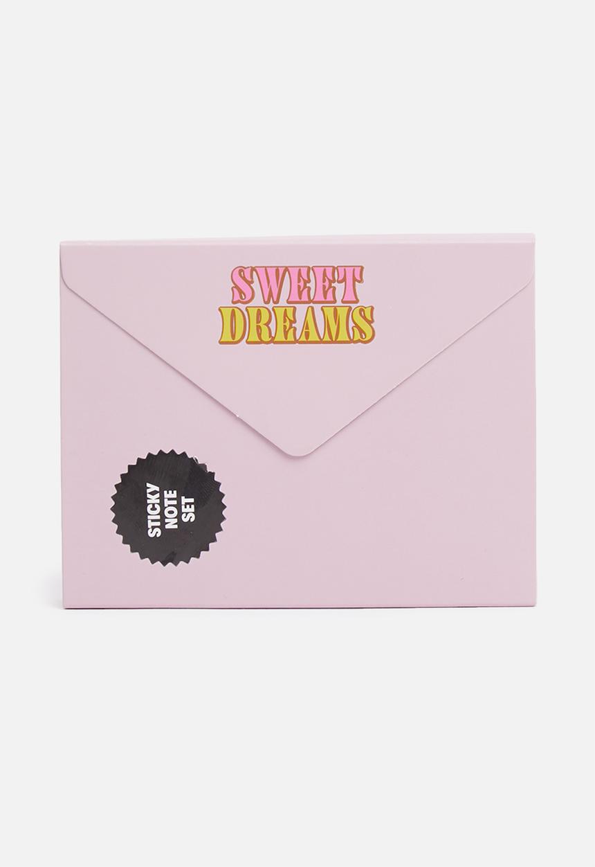 Typo - Planner pocket sticky note set - sweet dreams