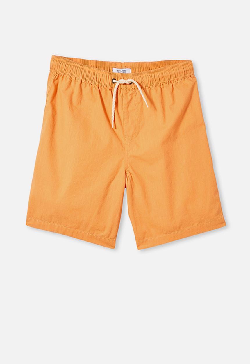 Free by Cotton On - Boys volly short - orange