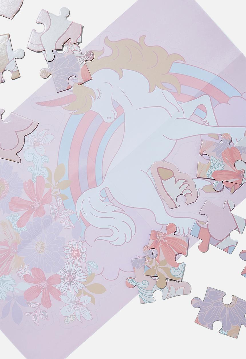 Cotton On - Floor puzzle - unicorn rainbow
