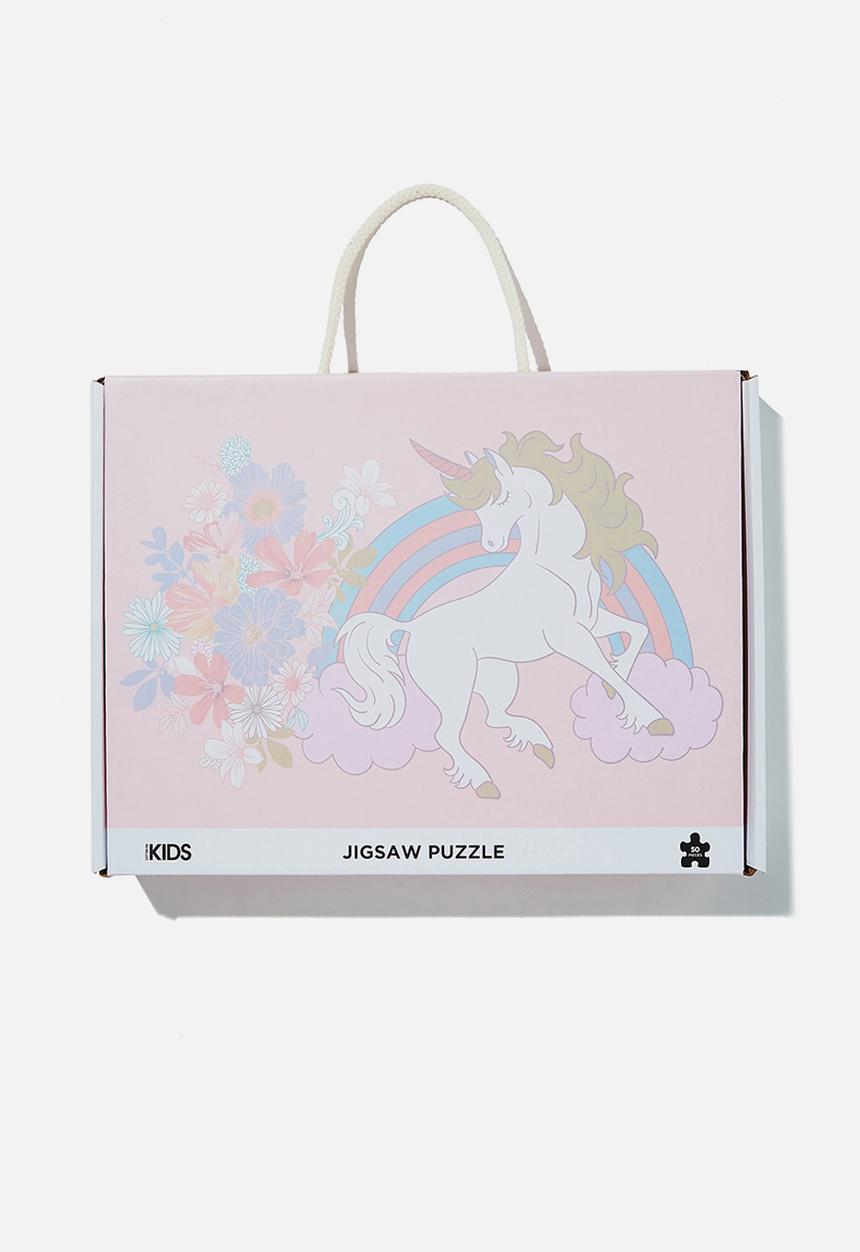 Cotton On - Floor puzzle - unicorn rainbow