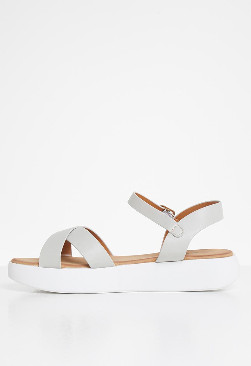 Jada - Flatform sandal - grey