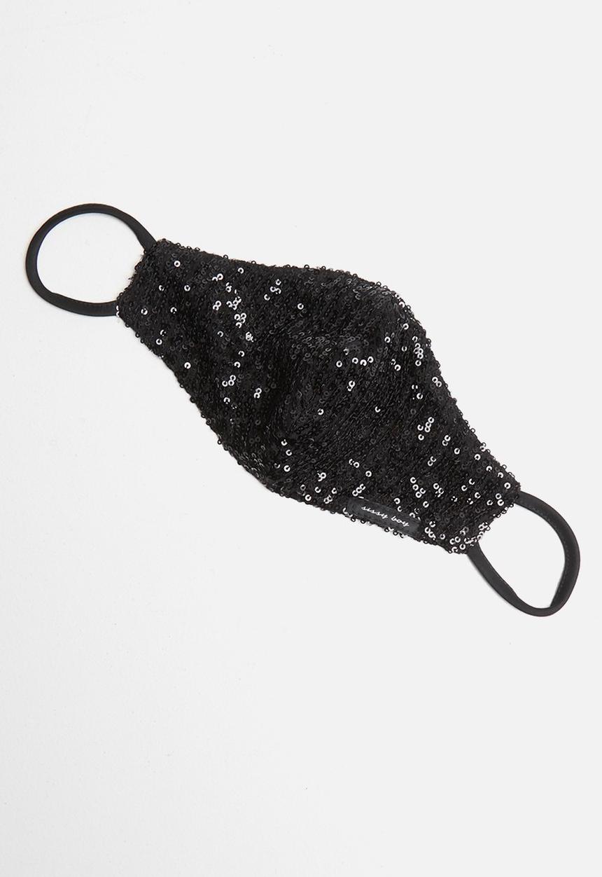 SISSY BOY - Glam gal glam mask - black