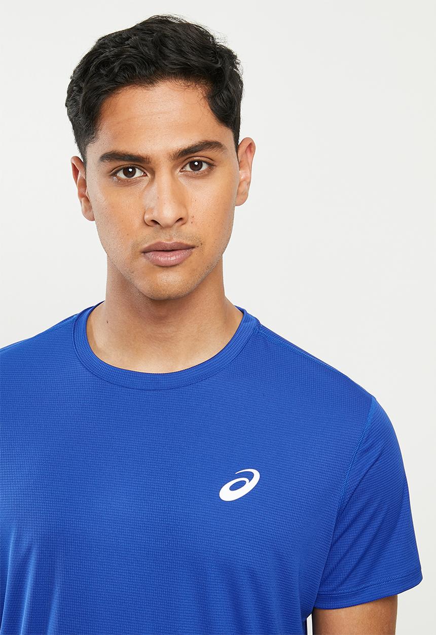 ASICS - Silver short sleeve top - blue 