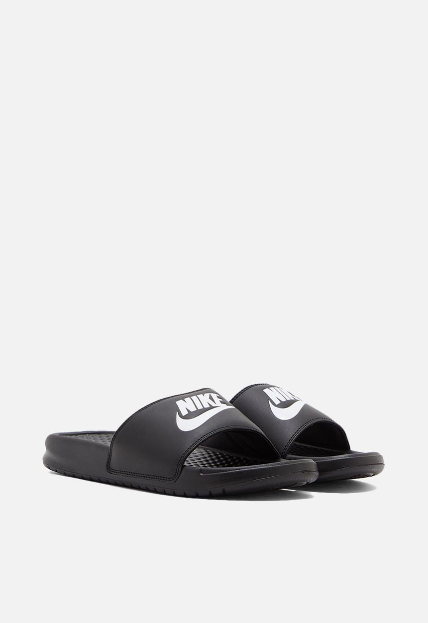 Nike - Nike benassi "just do it." - 343881-015 - white & black