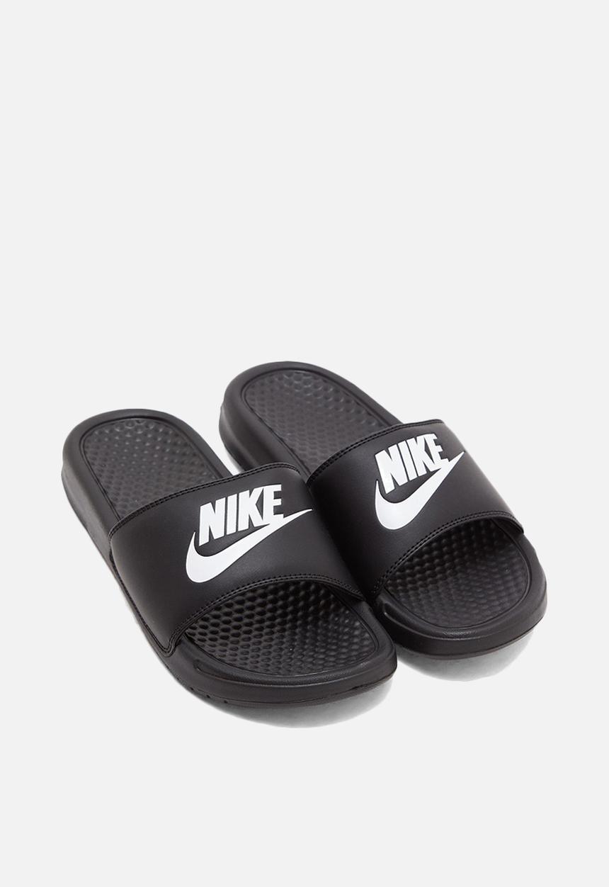 Nike - Nike benassi "just do it." - 343881-015 - white & black
