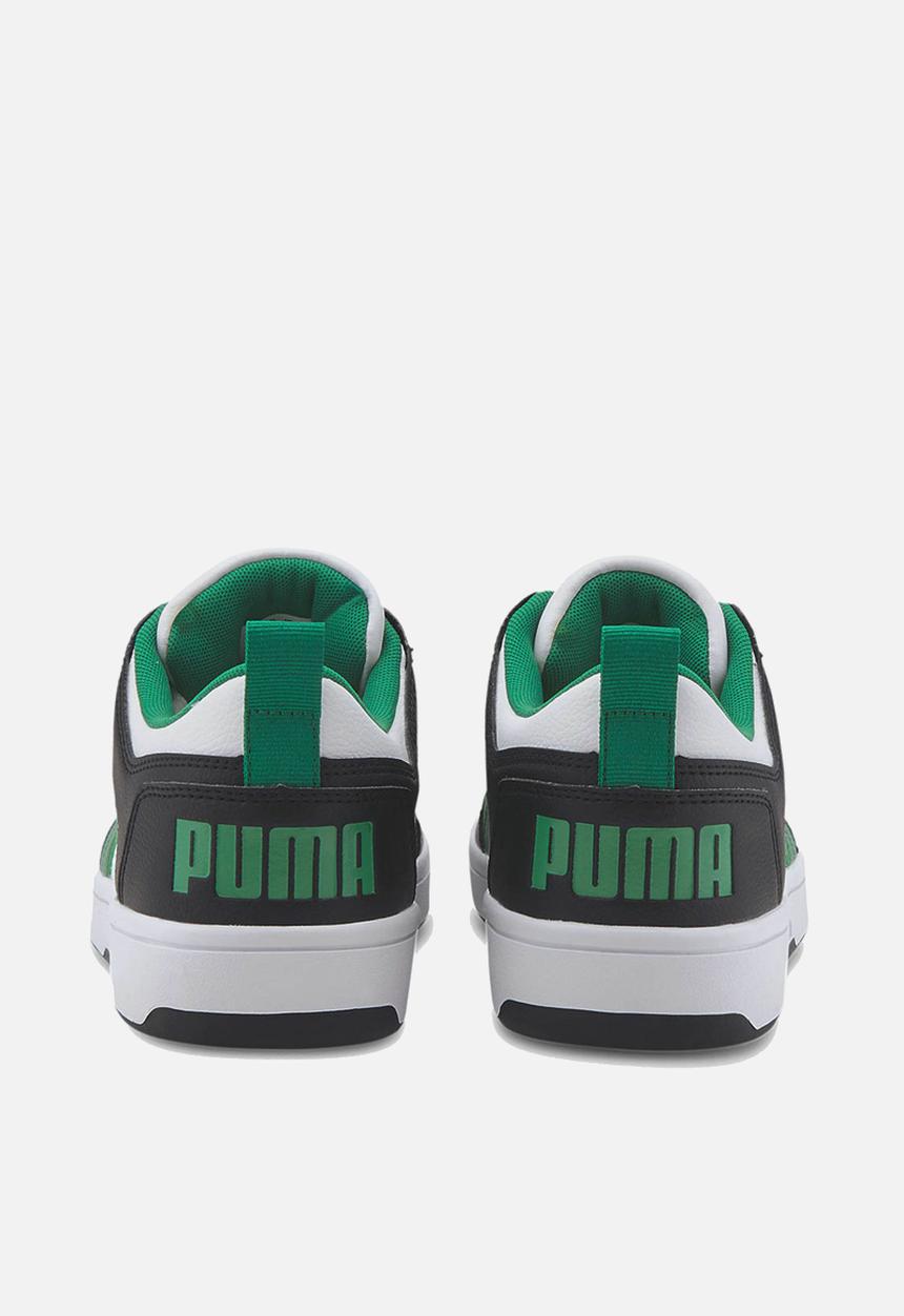 PUMA - Puma rebound layup lo sl - puma white-amazon green-puma black