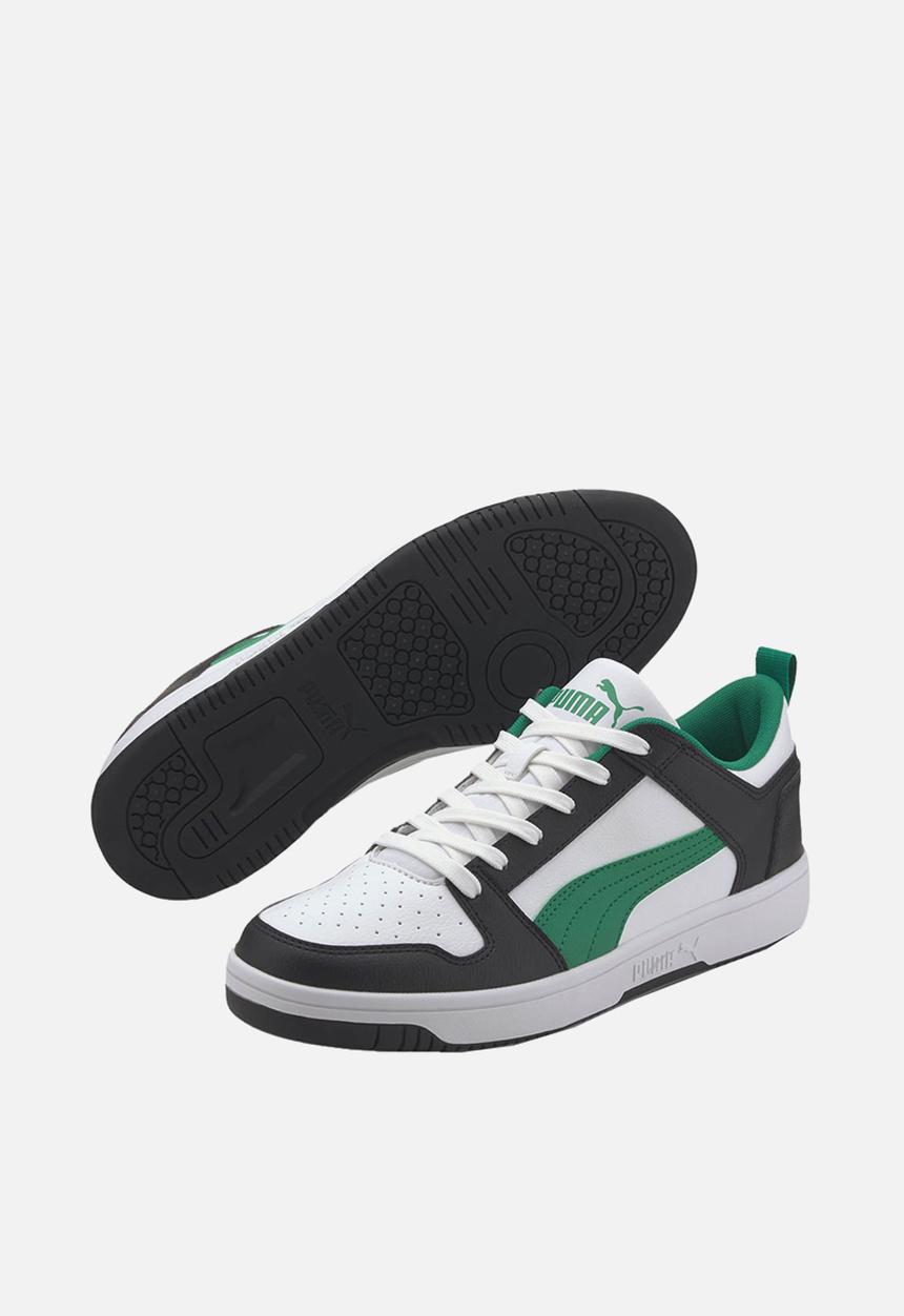 PUMA - Puma rebound layup lo sl - puma white-amazon green-puma black