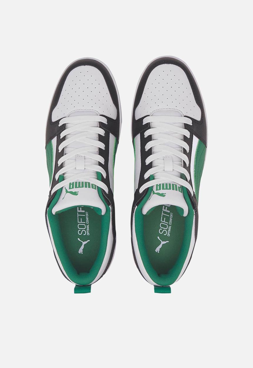 PUMA - Puma rebound layup lo sl - puma white-amazon green-puma black