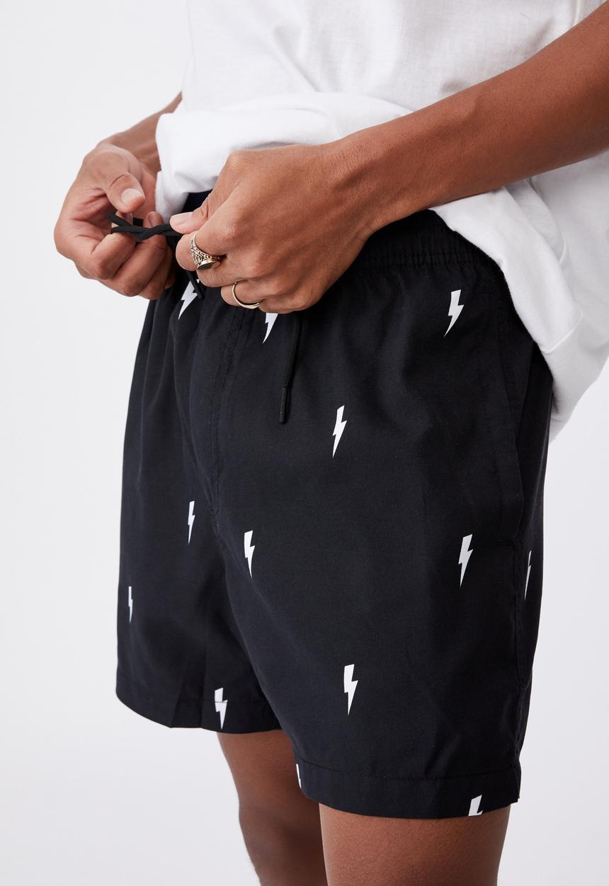 Factorie - Resort short -black 