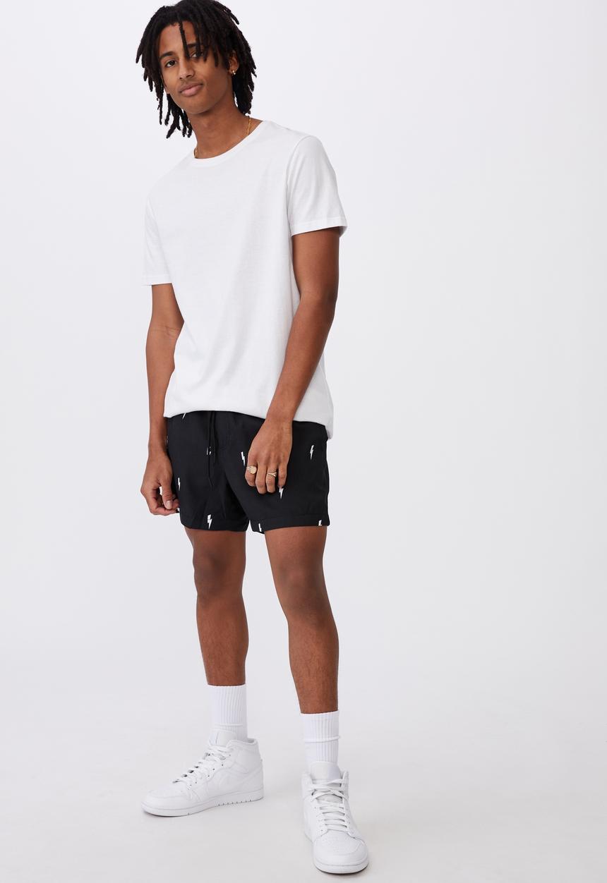 Factorie - Resort short -black 