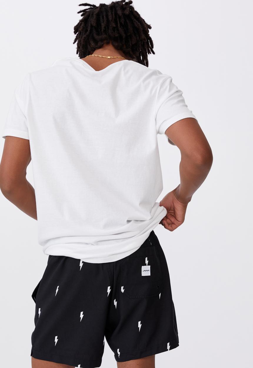 Factorie - Resort short -black 